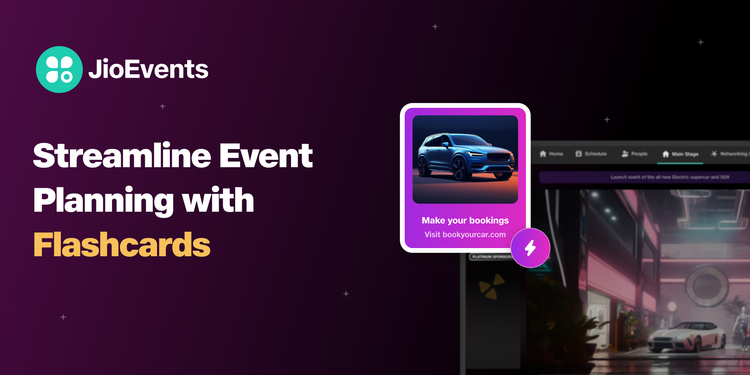 Boost Event Efficiency with JioEvents’ Flashcard Tool